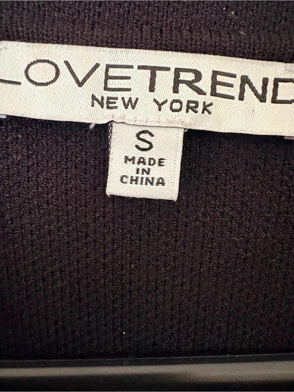 Love Tree Black Button-Front Blazer Jacket - Picture 3 of 3